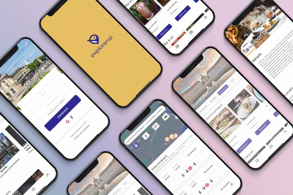 Explorensi: Visiter Bordeaux avec une application